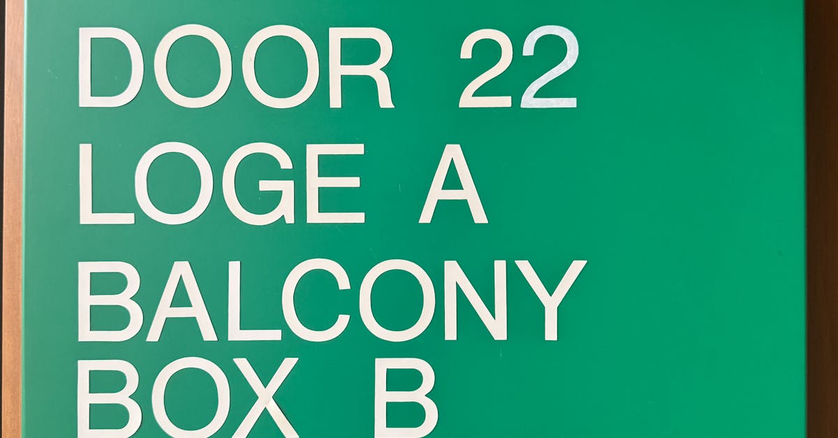 Sustainability in Directional Signage: Eco-Friendly Materials